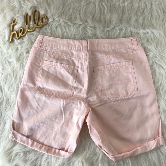 Ann Taylor LOFT Pink Linen Shorts SZ 4 - Picture 2 of 7